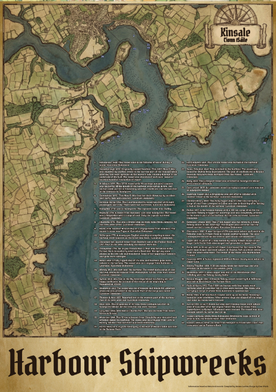 Kinsale Harbour Map